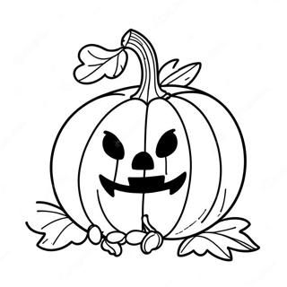 Gelukkige Jack O Lantern Inkleurblad 46718-10223