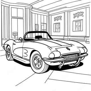 Corvette Inkleurbladsye