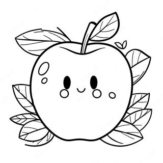 A Is Vir Appel Alfabet Verhaal Inkleurblad 48100 10512