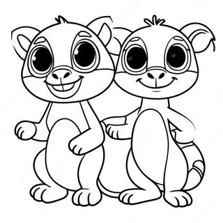 Madagaskar Dier Vriende Inkleurblad 48790-10677