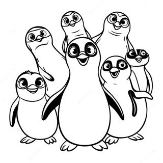 Madagaskar Pinguins Avontuur Inkleurblad 48791-10683