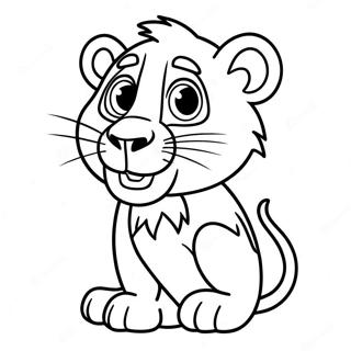 Madagascar Alex Die Leeuw Inkleurblad 48792-10686