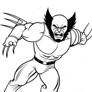 Wolverine Vreesaanjaende Brul Inkleurblad 49249-10769