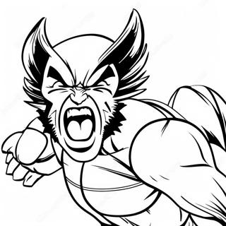 Wolverine Vreesaanjaende Brul Inkleurblad 49249-10770