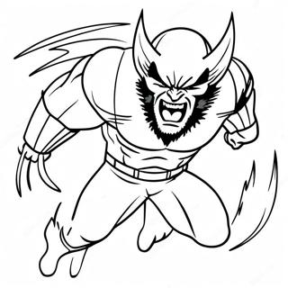 Wolverine Vreesaanjaende Brul Inkleurblad 49249-10771