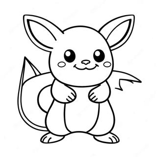 Raichu Inkleurbladsye