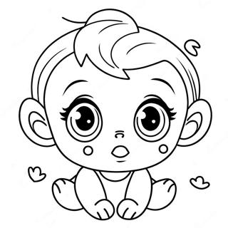 Schattige Huilbabies Met Groot Oe Inkleurblad 50639 11075