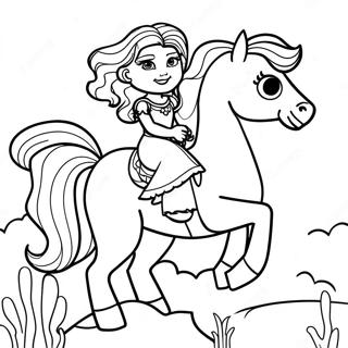 Merida Op N Perd Inkleurblad 50819-11121