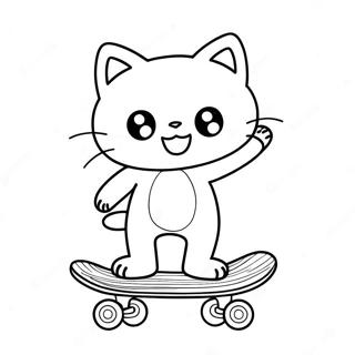 Chococat Inkleurbladsye