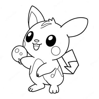 Pichu Inkleurbladsye