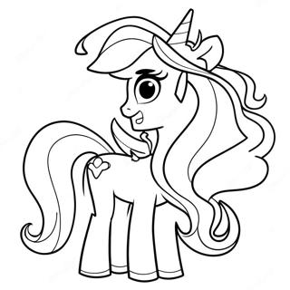 Prinses Celestia Inkleurbladsye