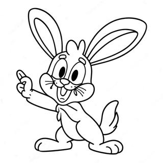 Grappige Bugs Bunny Inkleurblad 51448-11254