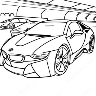 Bmw I8 Toekomstige Ontwerp Inkleurblad 52190-11426