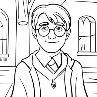 Harry Potter In Hogwarts Inkleurblad 5282-1731