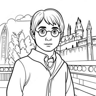 Harry Potter In Hogwarts Inkleurblad 5282-1732