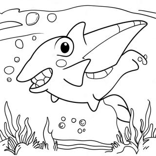 Gelukkige Hamerkophaai Inkleurblad 53215-11639