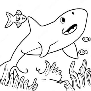 Gelukkige Hamerkophaai Inkleurblad 53215-11640