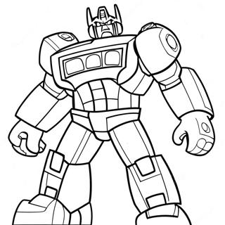 Rescue Bots Optimus Prime Inkleurblad 53384-11670