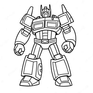 Rescue Bots Optimus Prime Inkleurblad 53384-11671