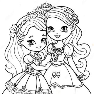 Ever After High Karakters Inkleurblad 53922-11792