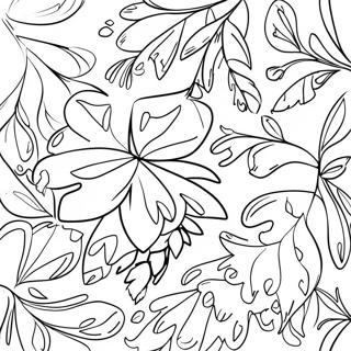 Gedetailleerde Mistletoe Blare Inkleurblad 54093-11842