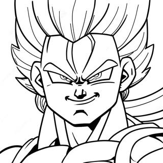 Gogeta In Super Saiyan Vorm Inkleurblad 54178-11850