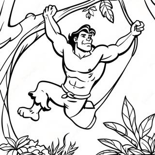 Tarzan Inkleurbladsye