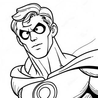 Groen Lantern Hal Jordan Inkleurblad 55915-12245