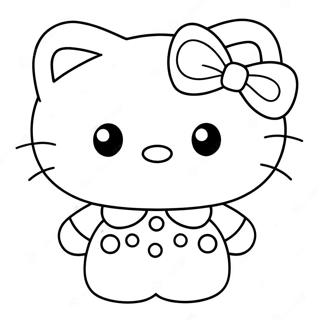 Hello Kitty Inkleurbladsye