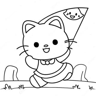 Hallo Kitty Inkleurbladsye