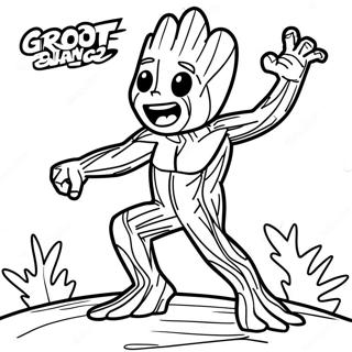 Groot Dans Inkleurblad 57655-12619