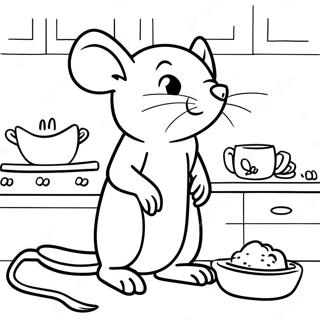 Ratatouille Inkleurbladsye