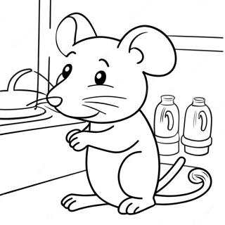 Remy Die Rat In Die Kombuis Inkleurblad 58289-12752