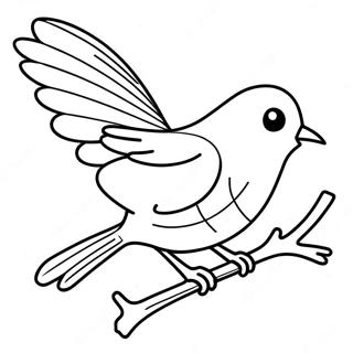 Robin In Aksie Inkleurblad 58658-12847