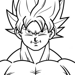 Goku Super Saiyan Inkleurblad 5899-2300