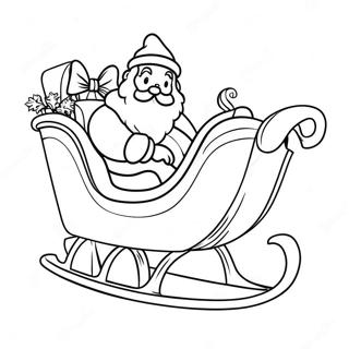 Kersvader In N Sleigh Kleurblad 59856 13117