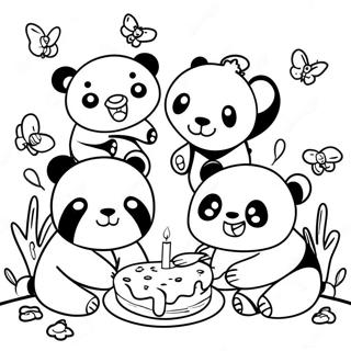 Panda En Vriende Inkleurblad 60046-13166