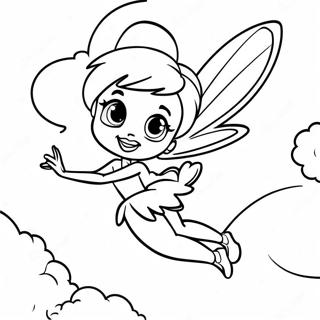 Tinker Bell Inkleurbladsye