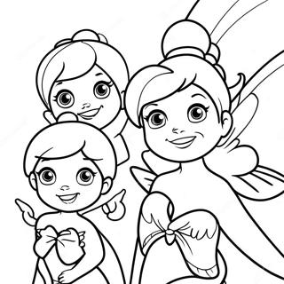 Tinker Bell En Vriende Inkleurblad 60314-13221