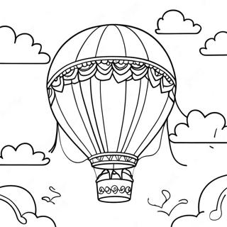 Warm Lugballon Inkleurbladsye