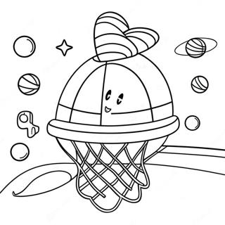 Space Jam Inkleurbladsye