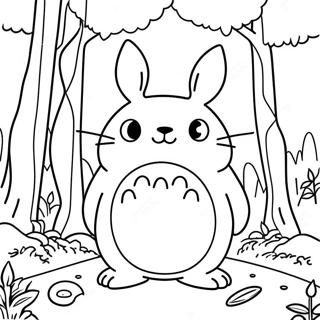 Totoro In N Magiese Woud Inkleurblad 62139-13687