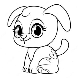 Littlest Pet Shop Inkleurbladsye