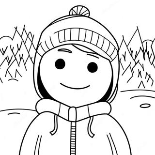 Stan Marsh In N Sneeustorm Inkleurblad 64620-13749