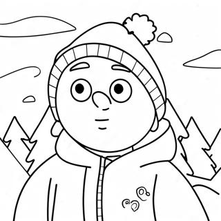 Stan Marsh In N Sneeustorm Inkleurblad 64620-13750