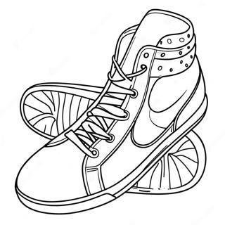 Koel Sneaker Ontwerp Inkleurblad 65446-14311