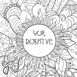 Positiewe Bevestiging Inkleurblad 66172 14480