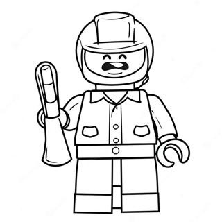 Grappige Lego Minifiguur Inkleurblad 6647-1759