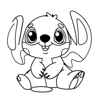 Stitch En Angel Inkleurbladsye