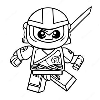 Lego Ninjago Inkleurbladsye